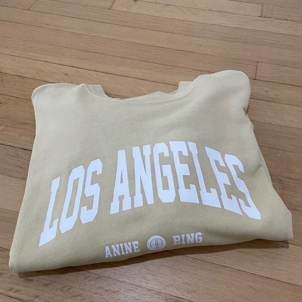 Anine Bing Los Angeles Crewneck Sweatshirt
